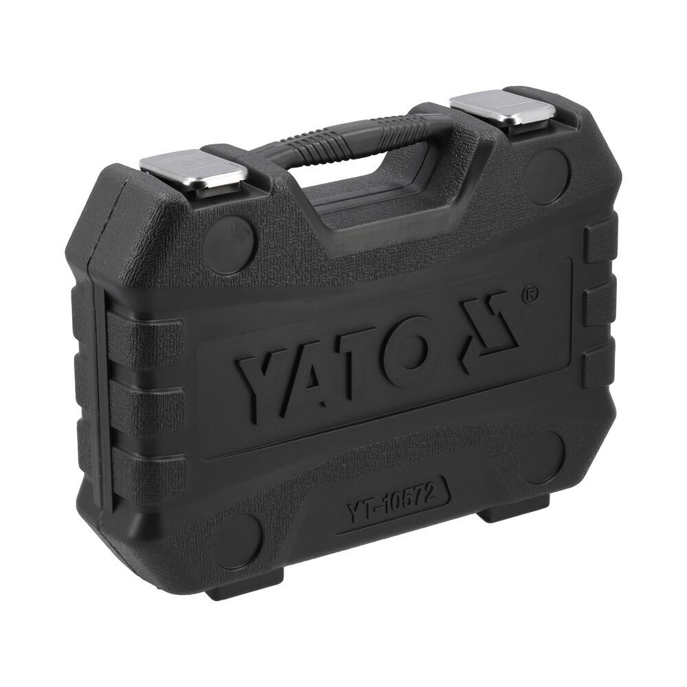 Smūginių E6-E24 galvučių ir antgalių T30-T70/M8-M18 rinkinys | 1/2" | 25 vnt YATO 2