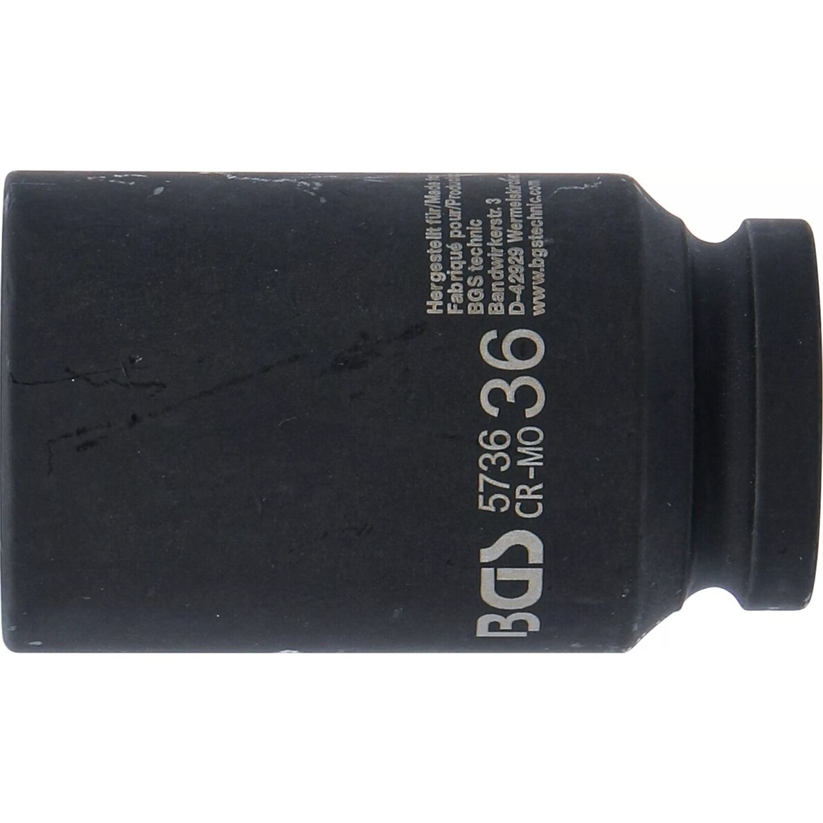 Smūginė galvutė ilga | 20 mm (3/4") | 36 mm 1 Smūginė galvutė ilga | 20 mm (3/4") | 36 mm 1
