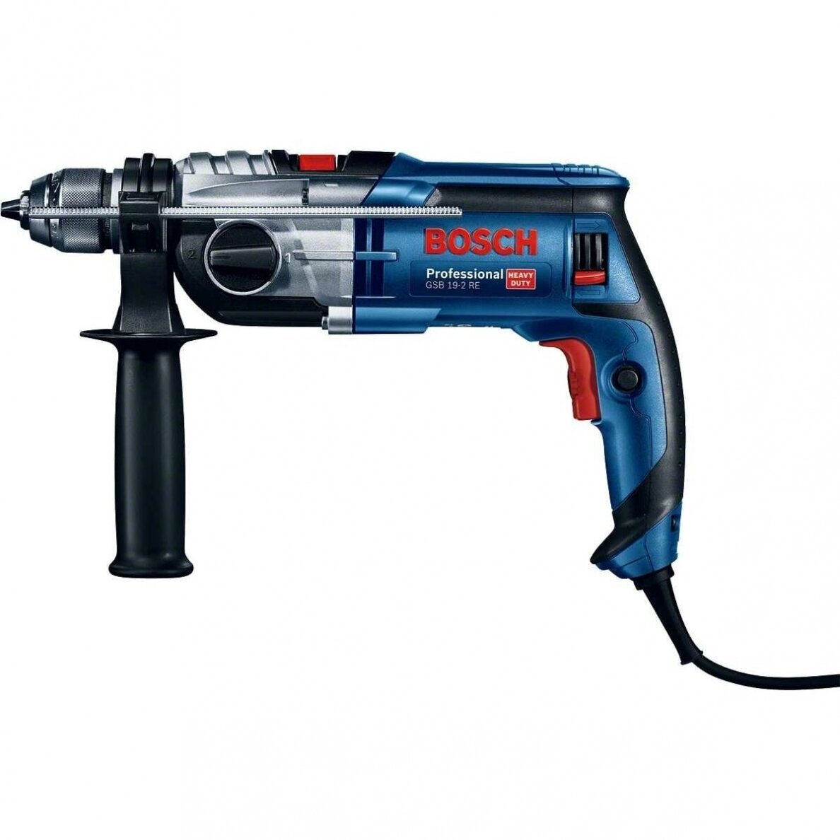 Smūginis gręžtuvas BOSCH GSB 19-2 RE Professional 1 Smūginis gręžtuvas BOSCH GSB 19-2 RE Professional 1