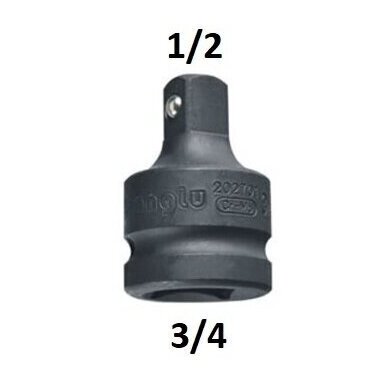 Smūginis adapteris 3/4"(F) - 1/2"(M) Smūginis adapteris 3/4"(F) - 1/2"(M)