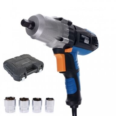 Smūginis veržliasukis elektrinis 700Nm, 2000w Kraftdele KD1796 Smūginis veržliasukis elektrinis 700Nm, 2000w Kraftdele KD1796
