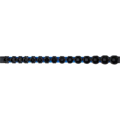 Smūginių galvučių rinkinys | šešiakampės | ypač plonos | 12,5 mm (1/2") | 10–24 mm | 15 vnt. BGS