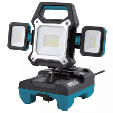SMD LED akumulatorinė lempa 18V / prožektorius 220V DEDRA SAS + ALL 1