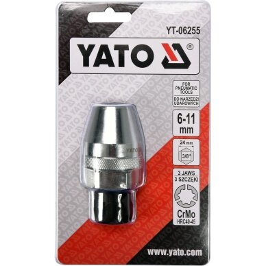 Smeigių išsukėjas | 6-11 mm YT-06255 YATO 2 Smeigių išsukėjas | 6-11 mm YT-06255 YATO 2