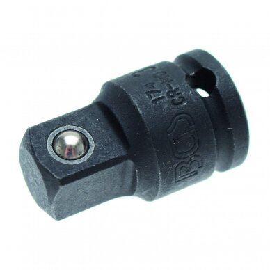 Smūginis adapteris vidinis kvadratas 10 mm (3/8") - išorinis kvadratas 12,5 mm (1/2") 1