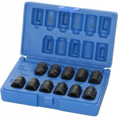 Smūginių antgalių / galvučių rinkinys | Cr-Mo ESSEN TOOLS 1