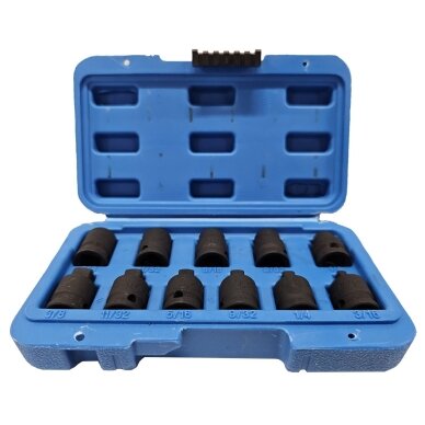 Smūginių antgalių / galvučių rinkinys | Cr-Mo ESSEN TOOLS Smūginių antgalių / galvučių rinkinys | Cr-Mo ESSEN TOOLS