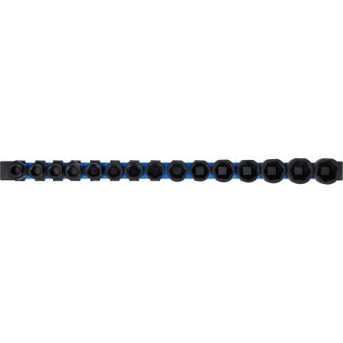 Smūginių galvučių rinkinys | šešiakampės | ypač plonos | 12,5 mm (1/2") | 10–24 mm | 15 vnt. BGS 1
