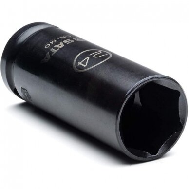 1/2" Smūginių prailgintų galvučių komplektas 10-24mm (PLONASIENĖS) 13 vnt. 2 1/2" Smūginių prailgintų galvučių komplektas 10-24mm (PLONASIENĖS) 13 vnt. 2