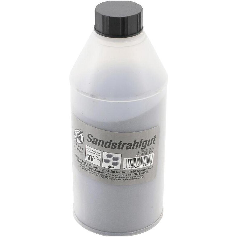 Smėlis smėliavimui, Aliuminio oksidas 60# 850g Smėlis smėliavimui, Aliuminio oksidas 60# 850g