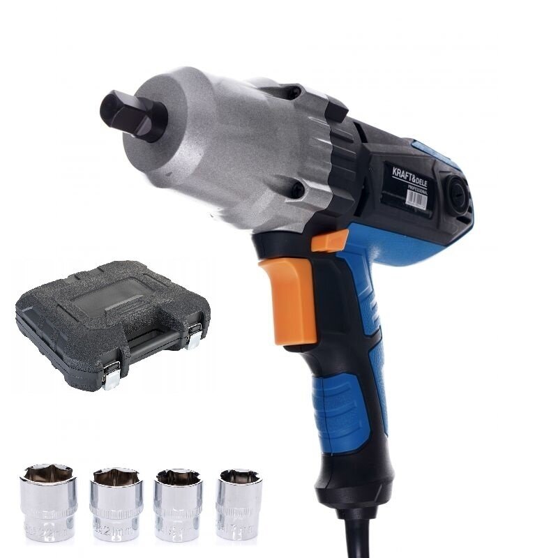 Smūginis veržliasukis elektrinis 700Nm, 2000w Kraftdele KD1796 Smūginis veržliasukis elektrinis 700Nm, 2000w Kraftdele KD1796