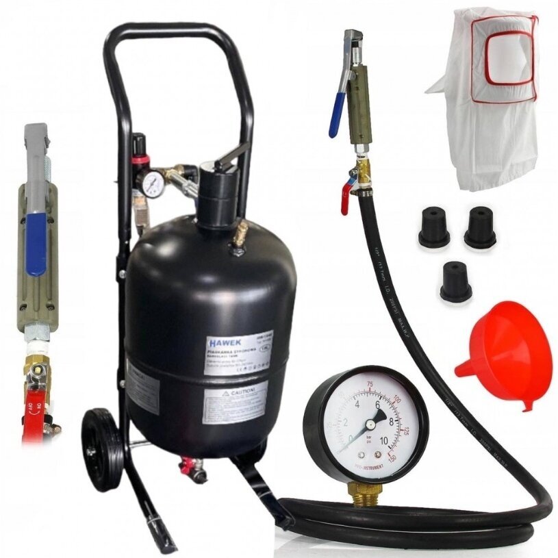 Smėliapūtė ant ratukų | 5 galonai / 19 l ESSEN TOOLS 2 Smėliapūtė ant ratukų | 5 galonai / 19 l ESSEN TOOLS 2