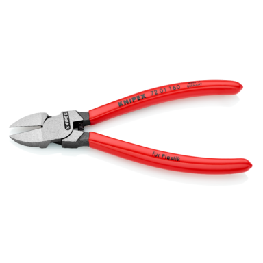Šoninio kirpimo replės plastikui 160 mm KNIPEX