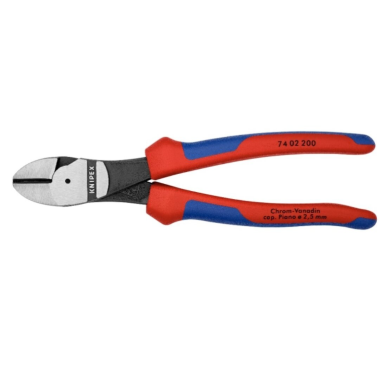 Šoninio kirpimo jėgos replės ergonomiška rankena 200 mm KNIPEX Šoninio kirpimo jėgos replės ergonomiška rankena 200 mm KNIPEX