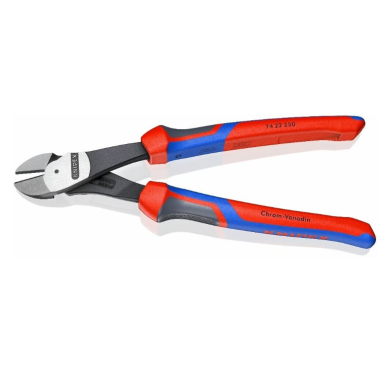 Šoninio kirpimo jėgos replės ergonomiška rankena 250 mm KNIPEX 1
