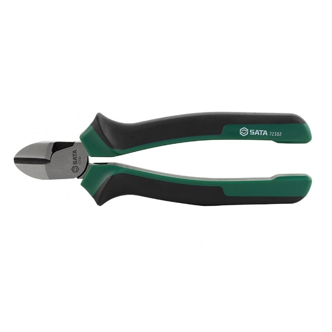 Šoninio kirpimo jėgos replės 180 mm SATA