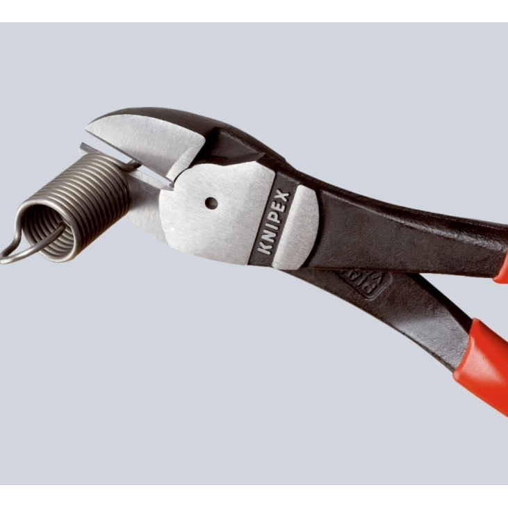 Šoninio kirpimo jėgos replės ergonomiška rankena 200 mm KNIPEX 2 Šoninio kirpimo jėgos replės ergonomiška rankena 200 mm KNIPEX 2