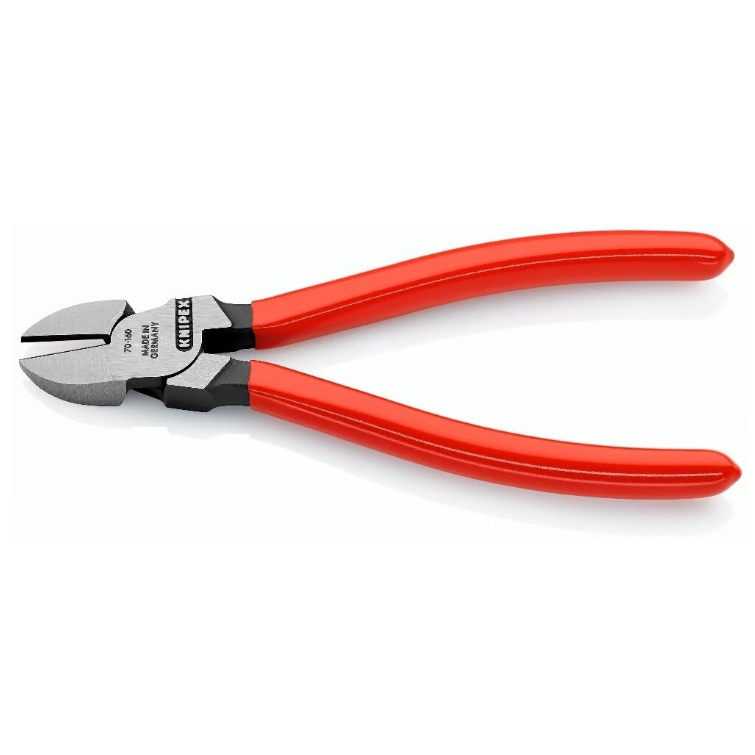 Šoninio kirpimo replės 160 mm KNIPEX 1 Šoninio kirpimo replės 160 mm KNIPEX 1