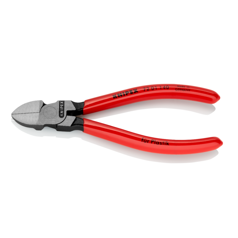 Šoninio kirpimo replės plastikams 140 mm KNIPEX