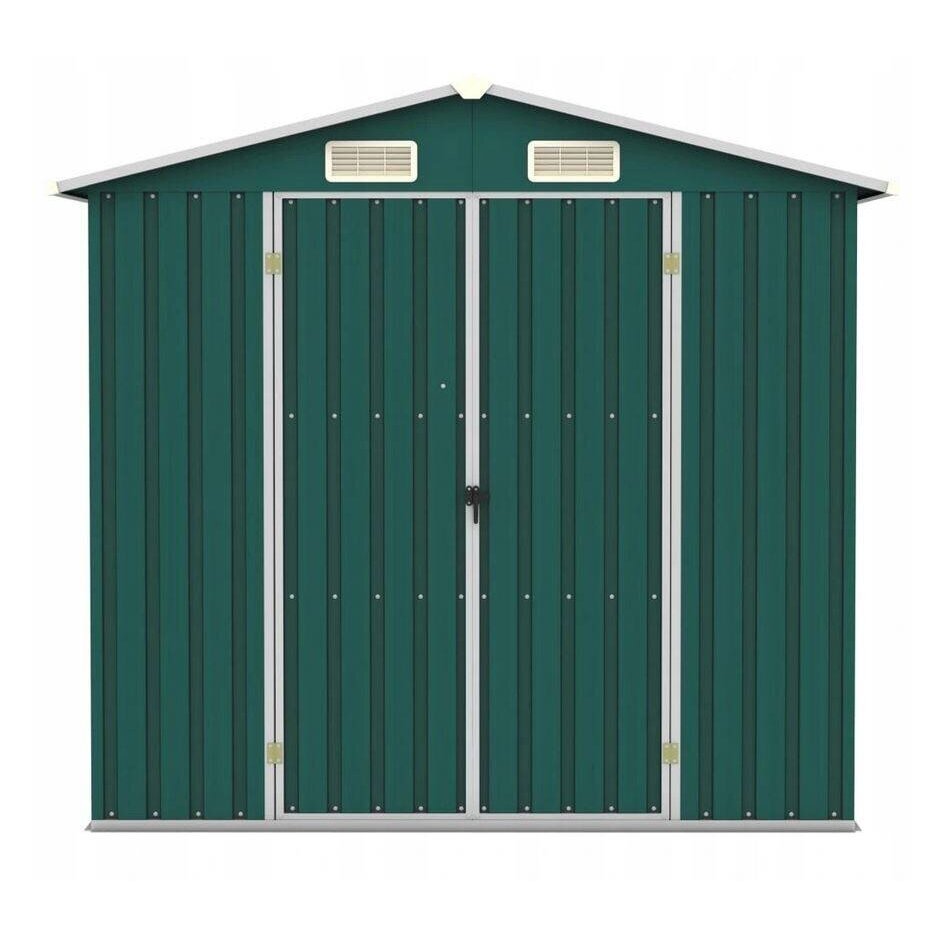 Sodo sandėliukas žalias 2x2,6x1,9m 1