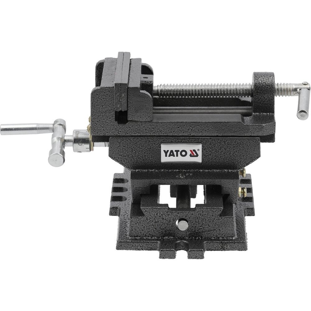 Spaustuvai mašininiai - kryžminiai 2 krypčių 100mm YATO YT-65075 2 Spaustuvai mašininiai - kryžminiai 2 krypčių 100mm YATO YT-65075 2