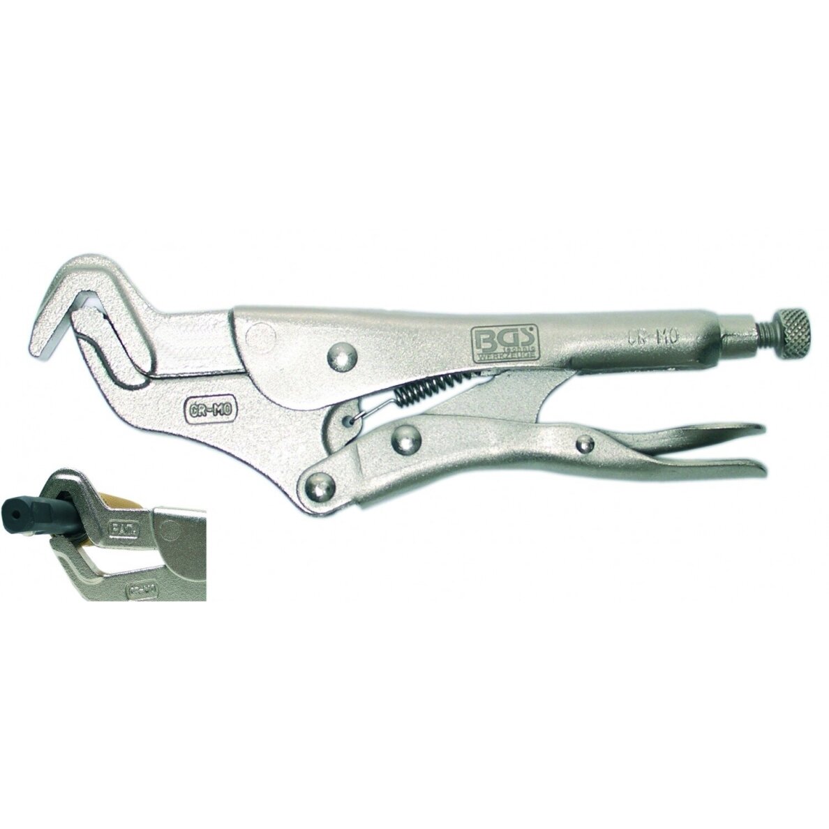 Spaustuvo tipo replės fiksuojamos | Claw Design | 210 mm | 6 - 32 mm BGS 4 Spaustuvo tipo replės fiksuojamos | Claw Design | 210 mm | 6 - 32 mm BGS 4