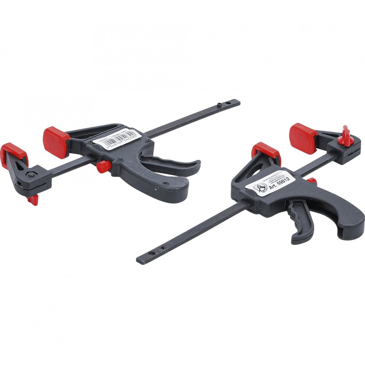 Spautuvų greito užspaudimo rinkinys 105mm 2vnt. Kraftmann 59812