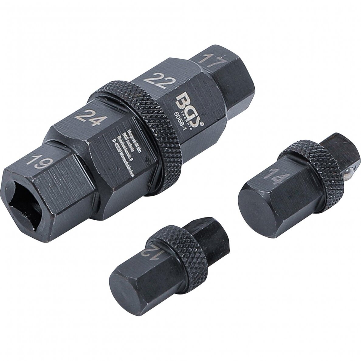Specialus adapteris 10 mm (3/8") 12 - 24 mm 2 Specialus adapteris 10 mm (3/8") 12 - 24 mm 2