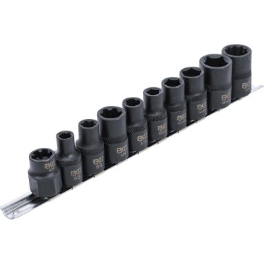 Specialios automobilinės galvutės | 3- / 5- / 6- / 10 kampų | 10 vnt. (2560) BGS Specialios automobilinės galvutės | 3- / 5- / 6- / 10 kampų | 10 vnt. (2560) BGS