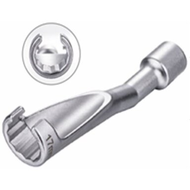 Specialus įpurškimo linijų veržliaraktis | Mercedes-Benz | 12,5 mm (1/2") | 19 mm (SK920071)