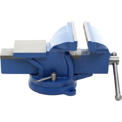Spaustuvas su priekalu 125 mm su 360° pasukimu Kraftdele 1