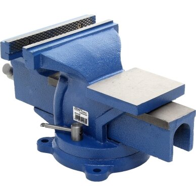 Spaustuvas su priekalu 125 mm su 360° pasukimu Kraftdele 5