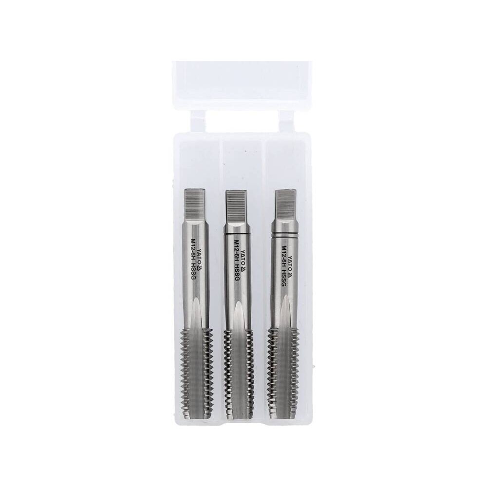Sriegikliai 3vnt.M12x1,75, HSS/M2 YATO 3
