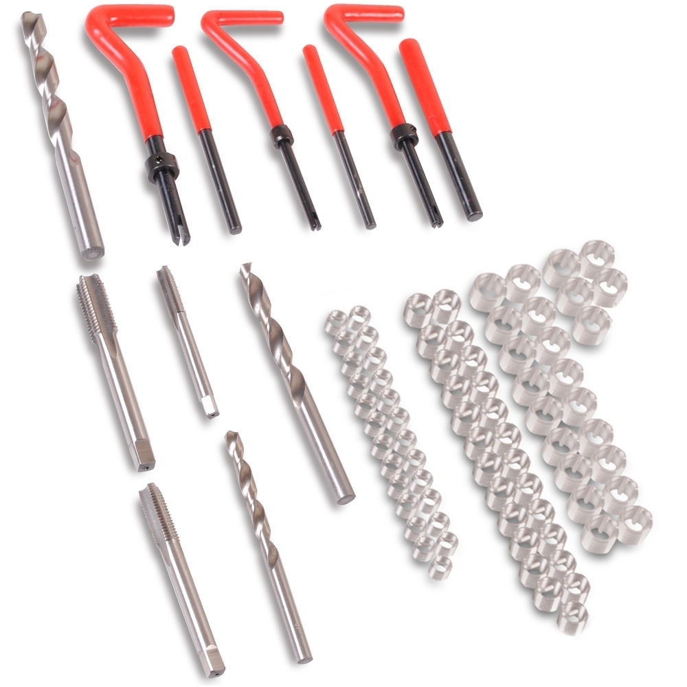 Sriegio atnaujinimo, remonto rinkinys M6x1/M8x1,25/M10x1,5. 88 vnt 1 Sriegio atnaujinimo, remonto rinkinys M6x1/M8x1,25/M10x1,5. 88 vnt 1