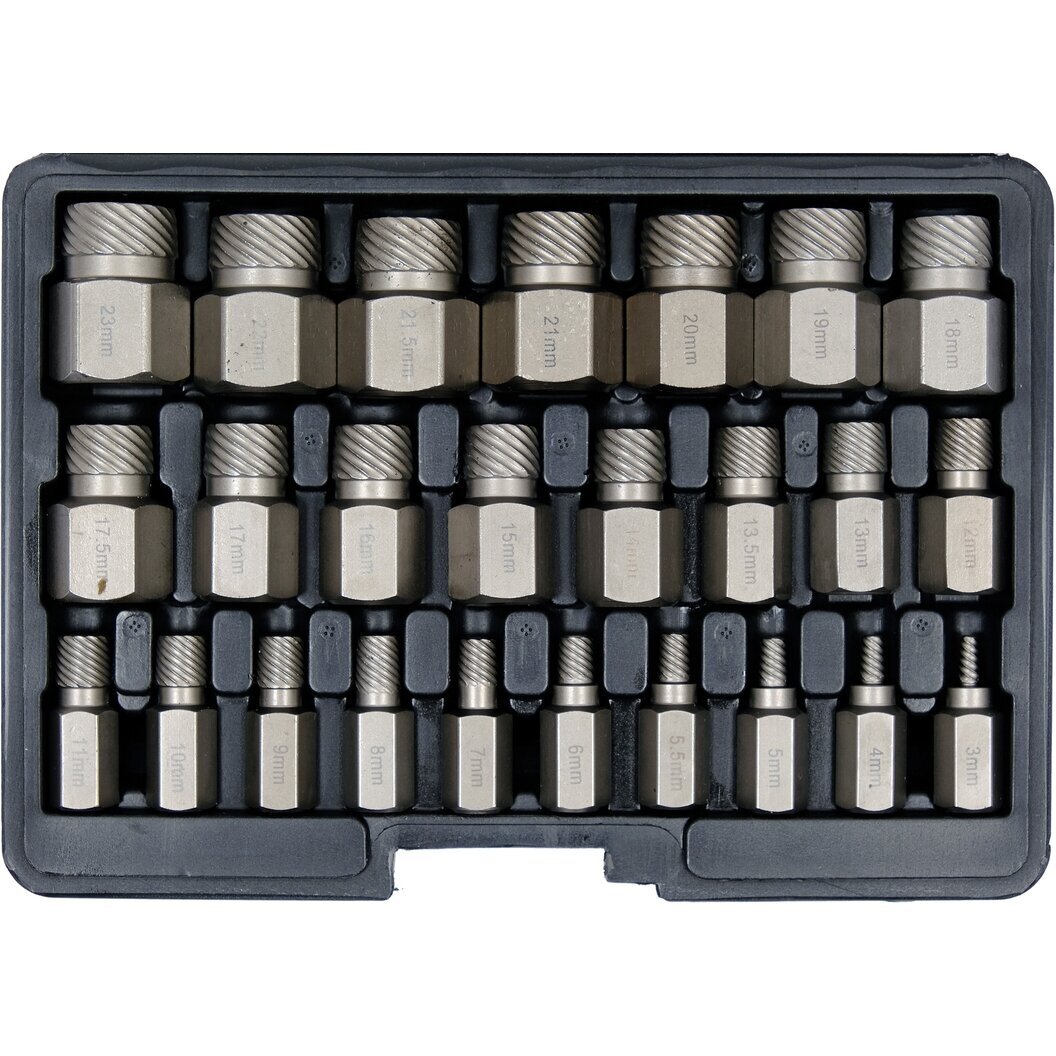 Sraigtiniai ištraukikliai 25 vnt. YT-06034 YATO