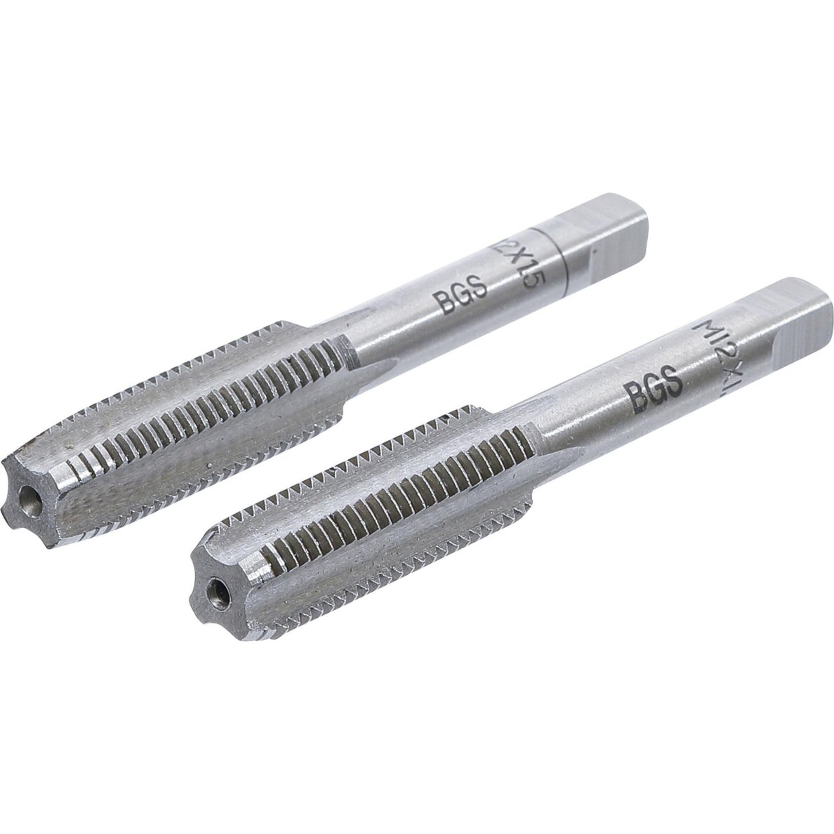 Sriegikliai | pirmas ir galutinis sriegimas | M12 x 1.5 | 2 vnt. M12X1.5-B BGS