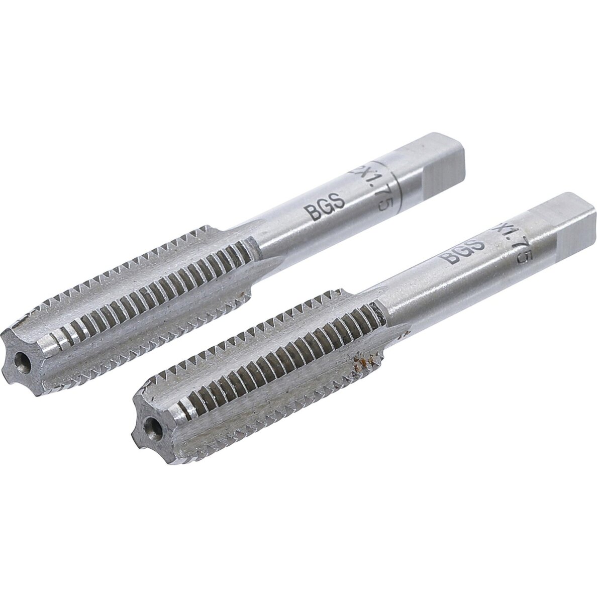 Sriegikliai | pirmas ir galutinis sriegimas | M12 x 1,75 | 2 vnt. M12X1.75-B BGS Sriegikliai | pirmas ir galutinis sriegimas | M12 x 1,75 | 2 vnt. M12X1.75-B BGS