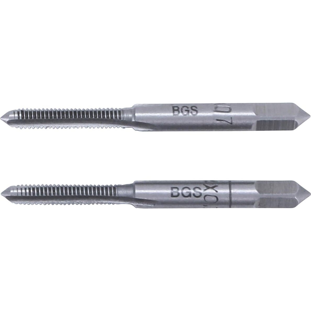 Sriegikliai | pirmas ir galutinis sriegimas | M4 x 0.7 | 2 vnt BGS Sriegikliai | pirmas ir galutinis sriegimas | M4 x 0.7 | 2 vnt BGS