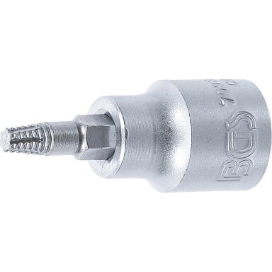 Sraigtinis ištraukimo antgalis | 10 mm (3/8") | pažeistam T-Star (Torx) T25 7098-T25 BGS Technic Sraigtinis ištraukimo antgalis | 10 mm (3/8") | pažeistam T-Star (Torx) T25 7098-T25 BGS Technic