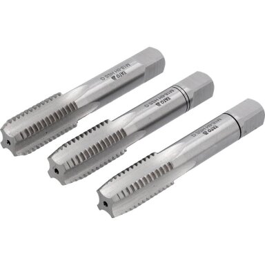 Sriegikliai 3vnt.M18x2,5, HSS/M2 YT-2942