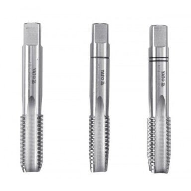 Sriegikliai 3vnt.M4x0,7, HSS/M2 YATO