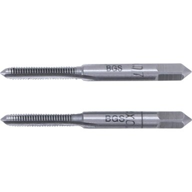Sriegikliai | pirmas ir galutinis sriegimas | M4 x 0.7 | 2 vnt BGS Sriegikliai | pirmas ir galutinis sriegimas | M4 x 0.7 | 2 vnt BGS