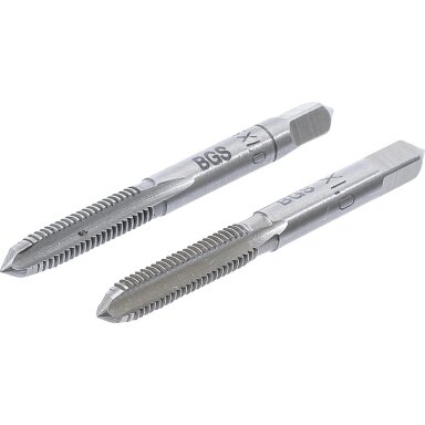 Sriegikliai | pirmas ir galutinis sriegimas | M6 x 1.0 | 2 vnt Sriegikliai | pirmas ir galutinis sriegimas | M6 x 1.0 | 2 vnt
