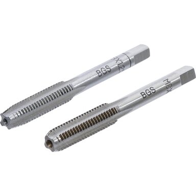 Sriegikliai | pirmas ir galutinis sriegimas | M8 x 1.25 | 2 vnt Sriegikliai | pirmas ir galutinis sriegimas | M8 x 1.25 | 2 vnt