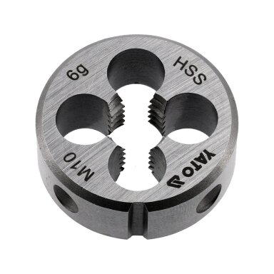 Sriegpjovė M10x1,5, HSS M2 YATO Sriegpjovė M10x1,5, HSS M2 YATO