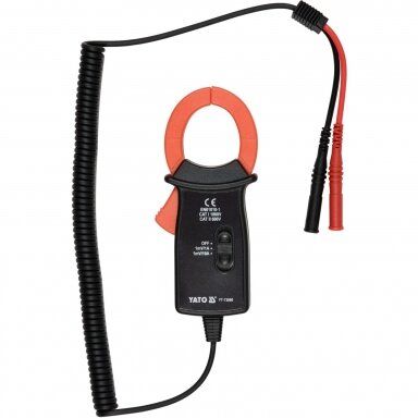 Srovės matavimo replės 200-600A YATO YT-73090 Srovės matavimo replės 200-600A YATO YT-73090
