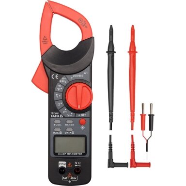 Srovės matavimo replės AC/DC 600V YATO YT-73091 Srovės matavimo replės AC/DC 600V YATO YT-73091