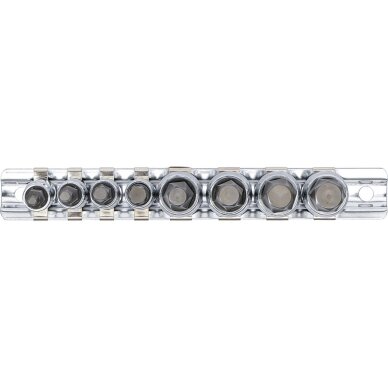 Sraigtiniai ištraukikliai | pažeistam hex | 6.3 mm (1/4") / 10 mm (3/8") | 3 - 10 mm | 8 vnt. 6847 BGS Technik 2
