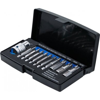 Sraigtiniai ištraukikliai | sugadintiems T-Star (Torx) T10 - T55 | 11 vnt. 9170 BGS Technik 2