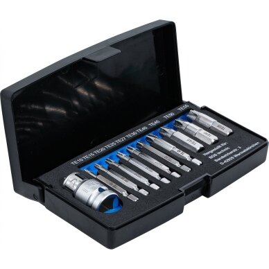Sraigtiniai ištraukikliai | sugadintiems T-Star (Torx) T10 - T55 | 11 vnt. 9170 BGS Technik